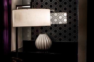 Lambaların içini kapatın. Yüksek kalite fotoğraf