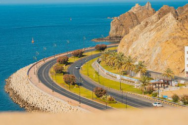 Muscat, Umman 'ın başkenti. Arap Yarımadası. Yüksek kalite fotoğraf