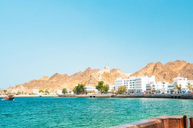 Muscat, Umman 'ın başkenti. Arap Yarımadası. Yüksek kalite fotoğraf
