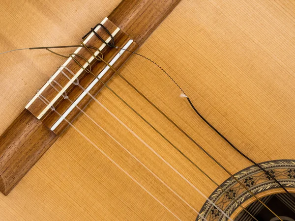 A broken guitar string can be frustrating, but is easy to fix.