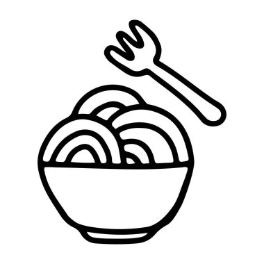 Bir kâse dolusu kitabın karalama simgesi