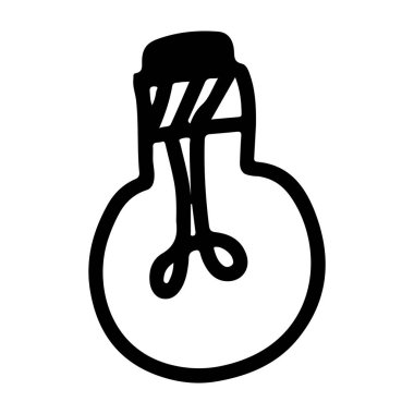 Flip Lightblub 'un Doodle Simgesi