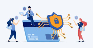 Bir kalkan ağ çipi biçimindeki öğrenme motoru örneği, şifrelenmiş bulut temelli finansal koruma sağlayan bankacılık hizmetleri için kredi kartı işlemlerini güvence altına alır ve yetki verir