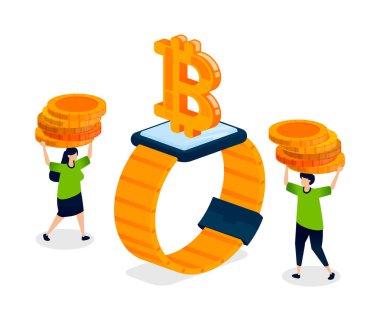 İnsanlar gerçek zamanlı fiyat uyarıları, piyasa sinyalleri ve kripto ticaretindeki yatırım performansını izlemek için akıllı saat bildirimleri kullanarak bitcoin alıp satıyorlar.