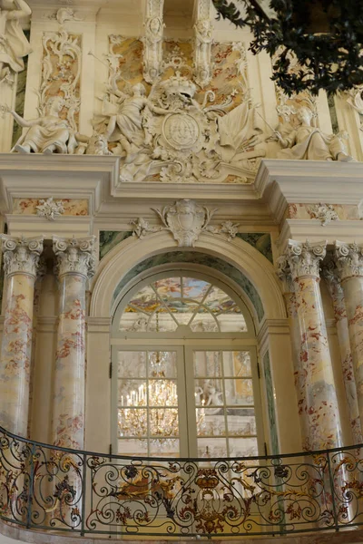 Брюль Північний Рейн Вестфалія Німеччина 2022 Аугусбурзький Палац Історичний Будівельний — стокове фото