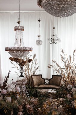 Daire İçi Güzel Kırsal Çiçek ve Bitkiler Dekorasyonu 