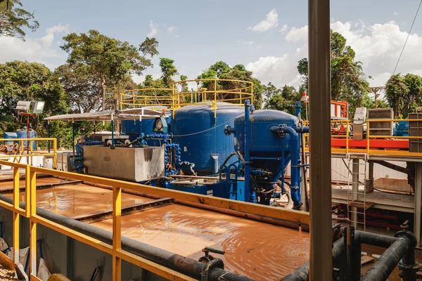 Oil Gas Operations Gabon — Stock Photo, Image