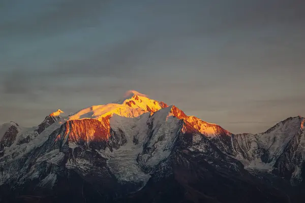 Mont Blanc zirvesi, Haute-Savoie, Fransa