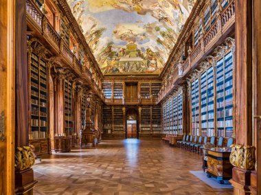 Strahov Manastırı Tarihi Kütüphanesi, Prag, Çek Cumhuriyeti