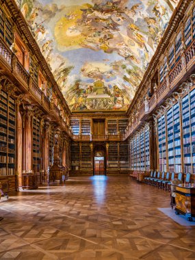Strahov Manastırı Tarihi Kütüphanesi, Prag, Çek Cumhuriyeti
