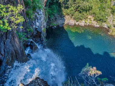 Berlin Falls manzarası yukarıdan, Graskop, Mpumalanga, Güney Afrika