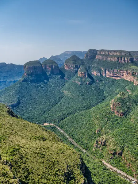 Three Rondavels ve Blyde Nehri geçidi, Panorama Yolu, Graskop, Mpumalanga, Güney Afrika