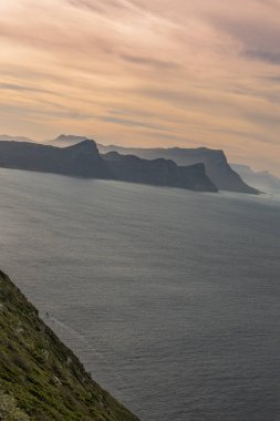 Cape Point Cape Town Güney Afrika 'dan Sunset View