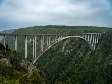 Güney Afrika Bahçe Yolu 'ndaki Bloukrans Köprüsü