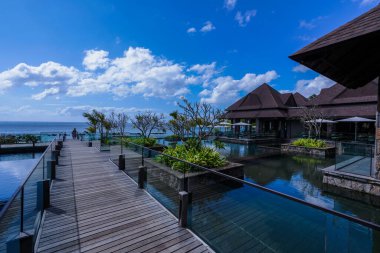 Mauritius 'taki sahil beldesi