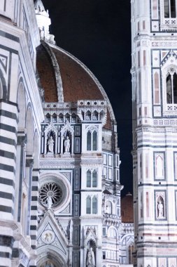 Floransa Katedrali, Cattedrale di Santa Maria del Fiore, Floransa, İtalya. Yüksek kalite fotoğraf