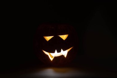 Bir cadılar bayramı balkabağı arka planı. Yüksek kalite fotoğraf