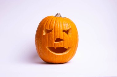 Cadılar bayramı beyaz balkabağı arka planı. Yüksek kalite fotoğraf