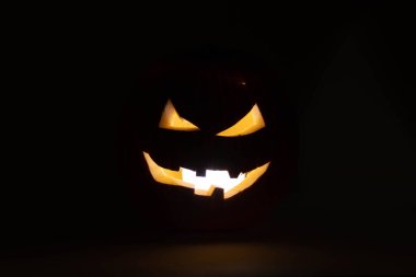 Bir cadılar bayramı balkabağı arka planı. Yüksek kalite fotoğraf