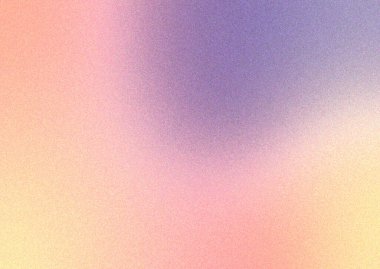 Abstract gradient blurred colorful background with grain noise effect texture. Good for product design and social media, book cover, mobile app, y2k art concept. Neutral minimalists grainy design.