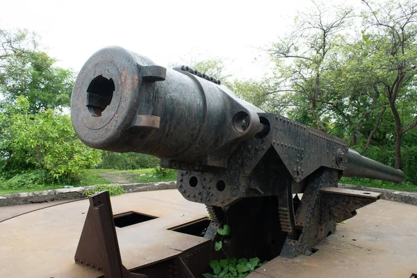 Huge Nine Meter Historic Cannon Top Most Place Cannon Hill — Stock Photo, Image