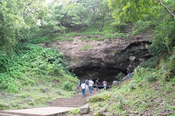 Grotte Dell Elefante Isola Dell Elefante Maharashtra India Agosto 2023 — Foto Stock