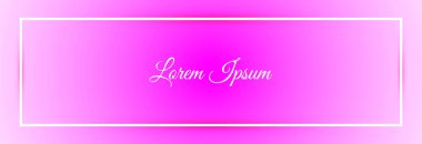 Pembe arka plan ve kar beyazı çerçeve. Tatil günü için kartpostal ya da afiş, merkezde metin için bir yer.