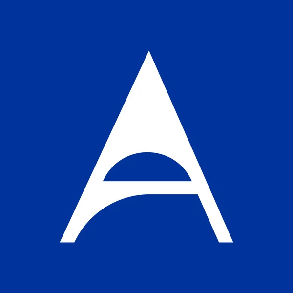 Carta Elemento Modelo Design Logotipo Tipografia Use Para Logotipo Símbolo — Vetor de Stock