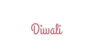 Diwali tipografisi hareketli görüntüleri canlandırdı. Hindu dini festivali. Hint dini festivali için tebrikler..