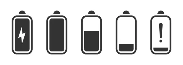  Batarya GSM vektör simgeleri ayarlandı