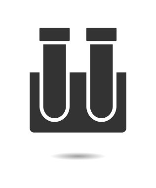 Kan örneği vektör simgesi