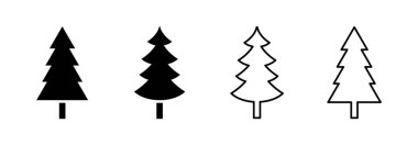  Noel ağacı vektör grafik koleksiyonu