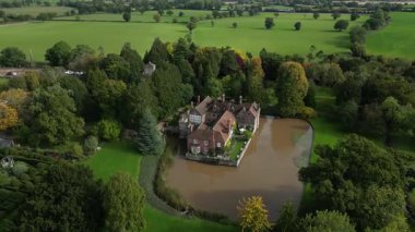 Birtsmorton Mahkemesi: Özel Kullan Cotswolds Düğün Mekanı, hava manzaralı