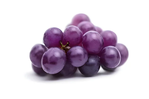 Fresh Ripe Grapes Isolated White Background — Stock Photo, Image