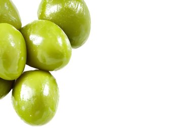 Healthy Fresh Olives with a Splash of Water