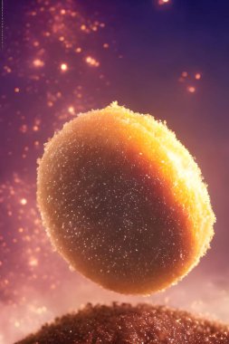 Metnin için alanı olan soyut arkaplan