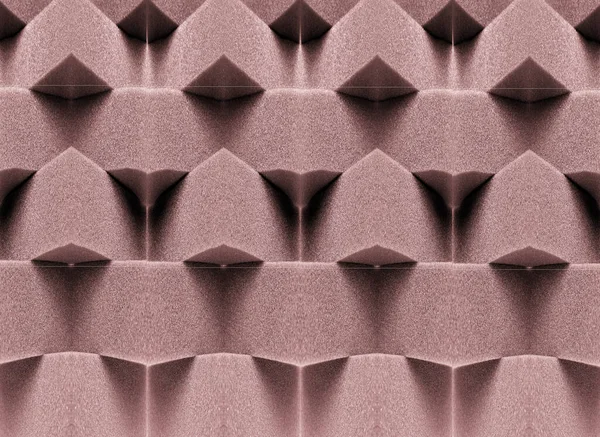 Καφέ Αφρώδες Σφουγγάρι Δημιουργικό Υπόβαθρο Κομψό Τρίγωνο Μοτίβο — Φωτογραφία Αρχείου