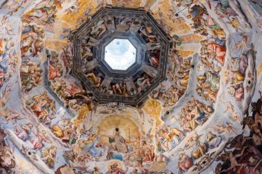 FLORENCE, ITALY - SEPTEMBER 15, 2014: interior of Basilica di Santa Maria del Fiore, Florence, Italy