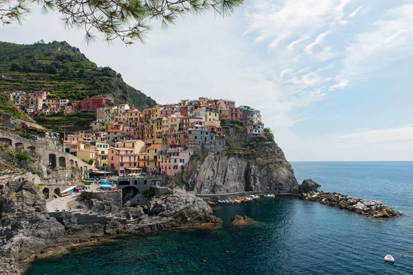 Manarola, Cinque Terre Milli Parkı, Liguria, İtalya