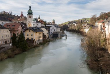 Waidhofen an der Ybbs in Autumn, Mostviertel, Lower Austria, Avusturya