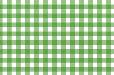 Yeşil ekose kumaşlar.