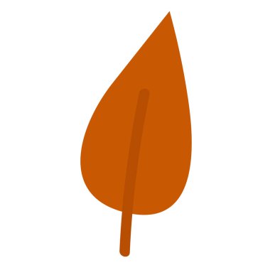 Sonbahar yaprağı, tasarımınız için element.