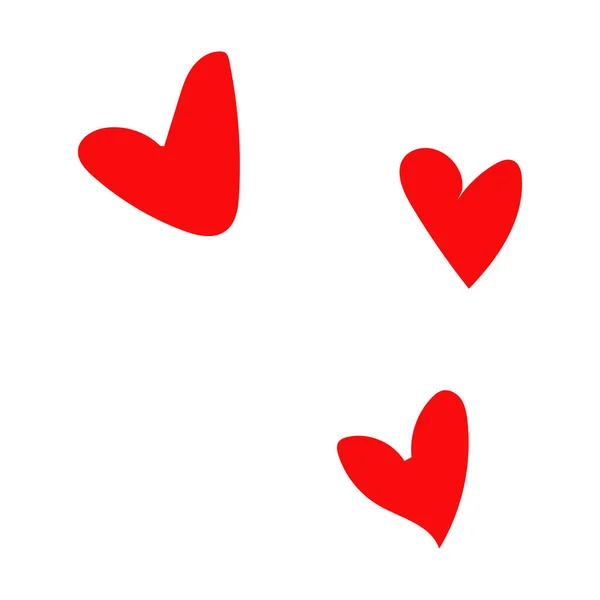 Hearts Symbol Love Elements Your Design — Stock Vector