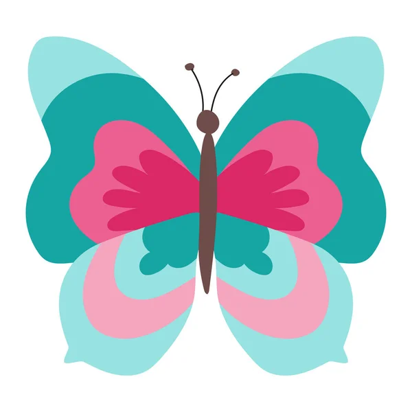 나비의 과아름다운 일러스트 — 스톡 벡터