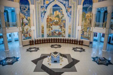 Taşkent, Özbekistan - 20 Nisan 2023: Taşkent, Özbekistan 'daki Amir Temur Müzesi