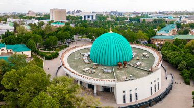 Taşkent, Özbekistan Amir Timur Müzesi manzaralı