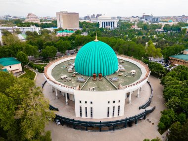 Taşkent, Özbekistan Amir Timur Müzesi manzaralı