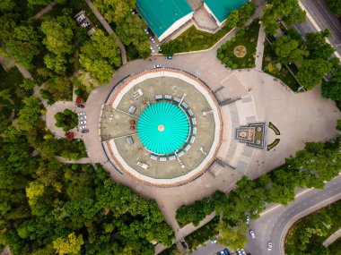 Amir Timur 'un Taşkent, Özbekistan' daki hava manzarası