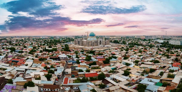 Luftaufnahme Des Chorsu Marktes Taschkent Usbekistan — Stockfoto