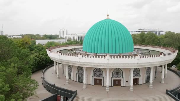 Vue Aérienne Musée Amir Timur Tachkent Ouzbékistan — Video
